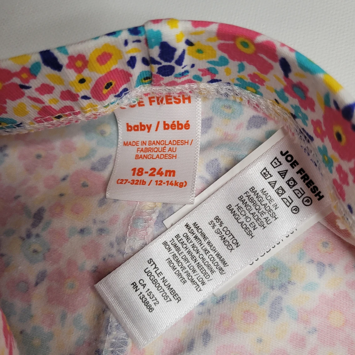 2 Summer Toddler Capri Pants 18-24M Onsie Included image indicator(8)