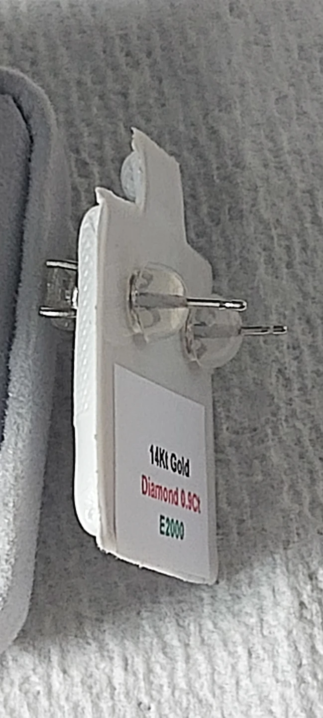 .9ct diamond earrings - photo 2
