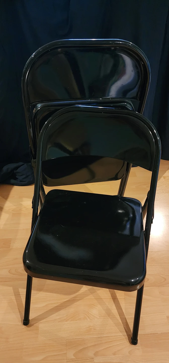 Metal Folding Chairs (2)