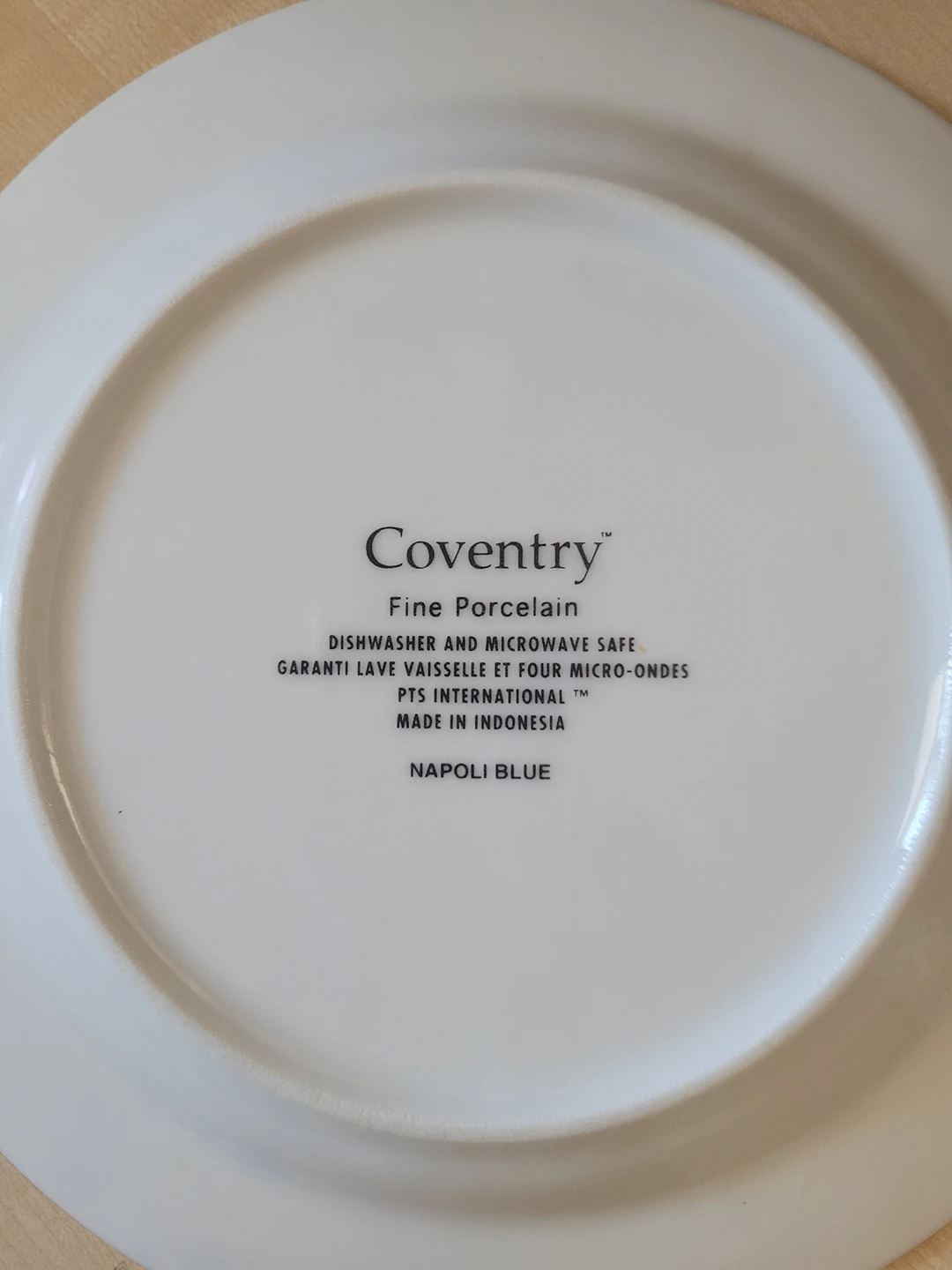 6 Fine porcelain plate set image indicator(3)