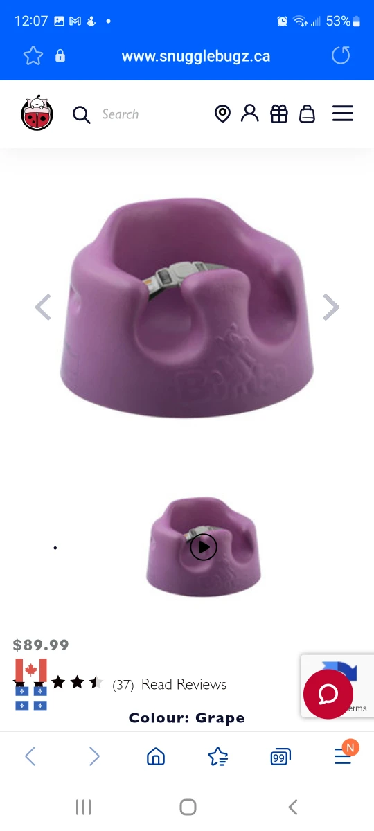 bumbo baby seat - photo 3