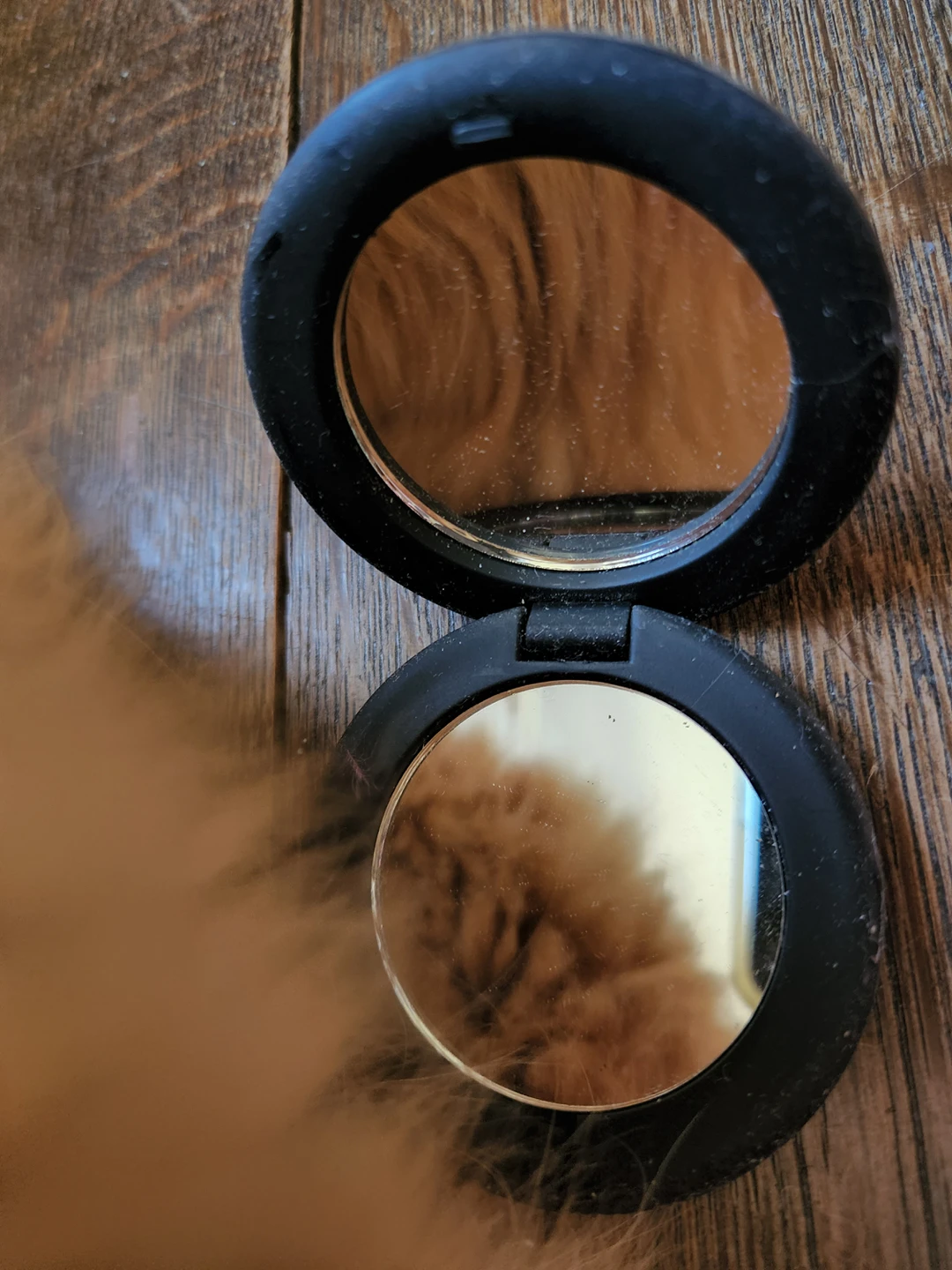 #freecycle small purse mirror