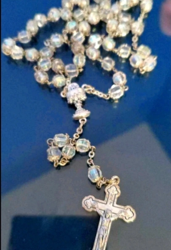 Italian made rosaries $40ea or $60 for both image indicator(2)