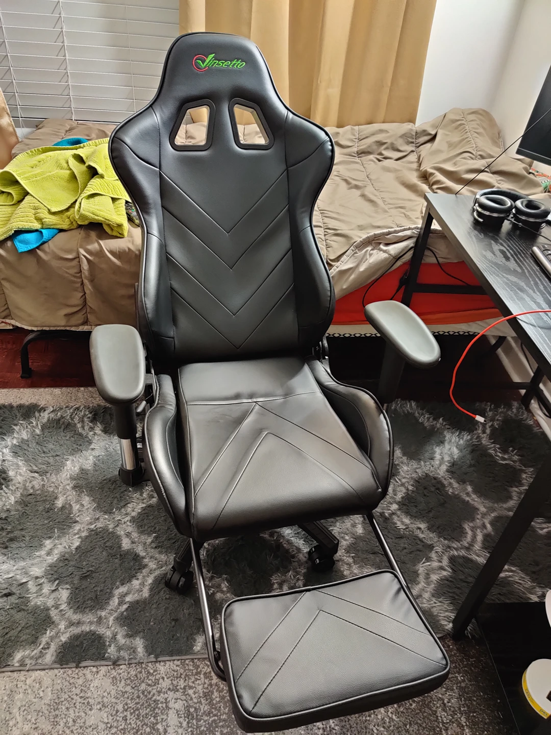 A gaming chair