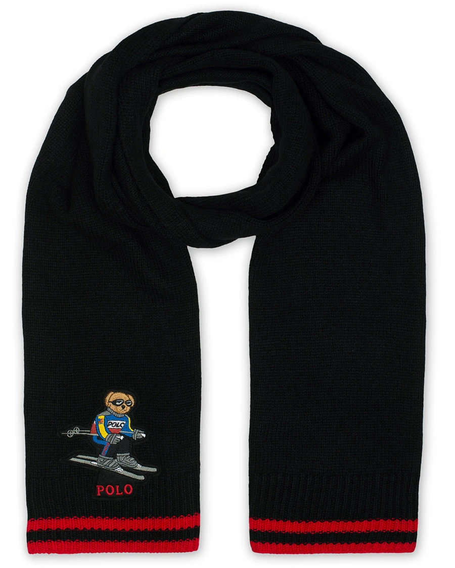(Limited Edition) RL Polo Ski teddy Bear Winter Scarf image indicator(3)