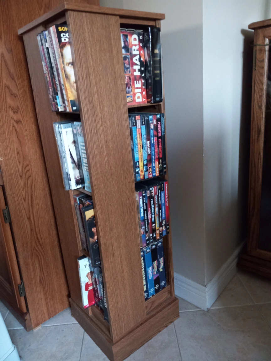Rotating DVD stand (4 sides) thumbnail