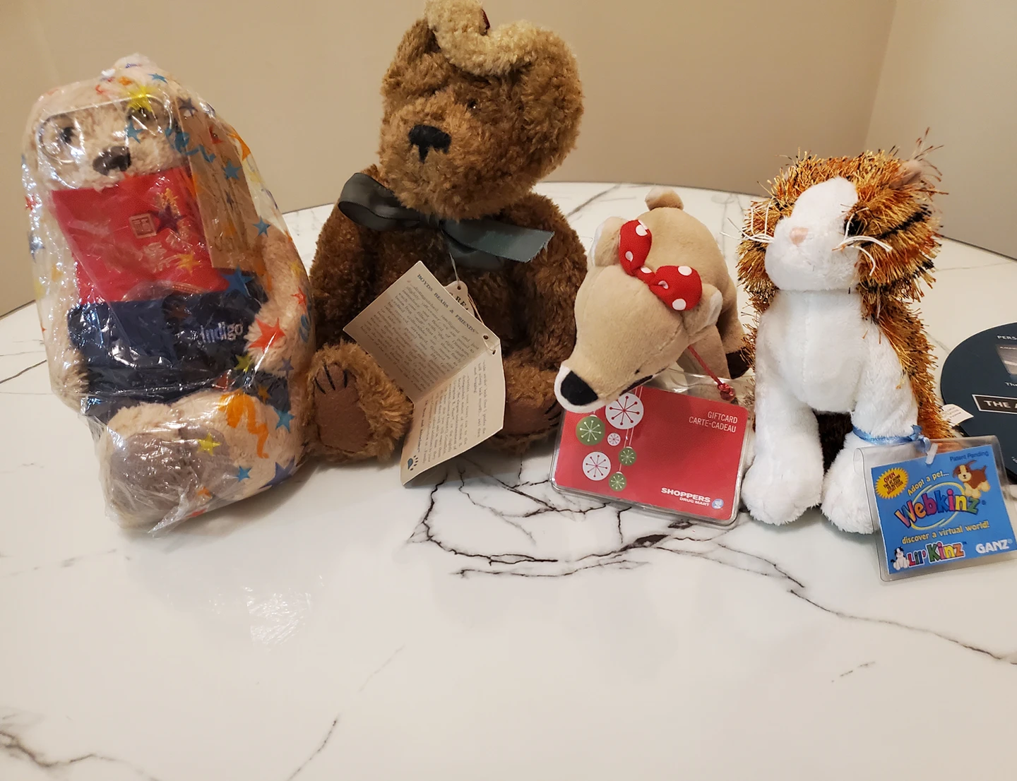 Brand NEW Gift Bears/Toys-Giftcard holders, w/ Tags - photo 2