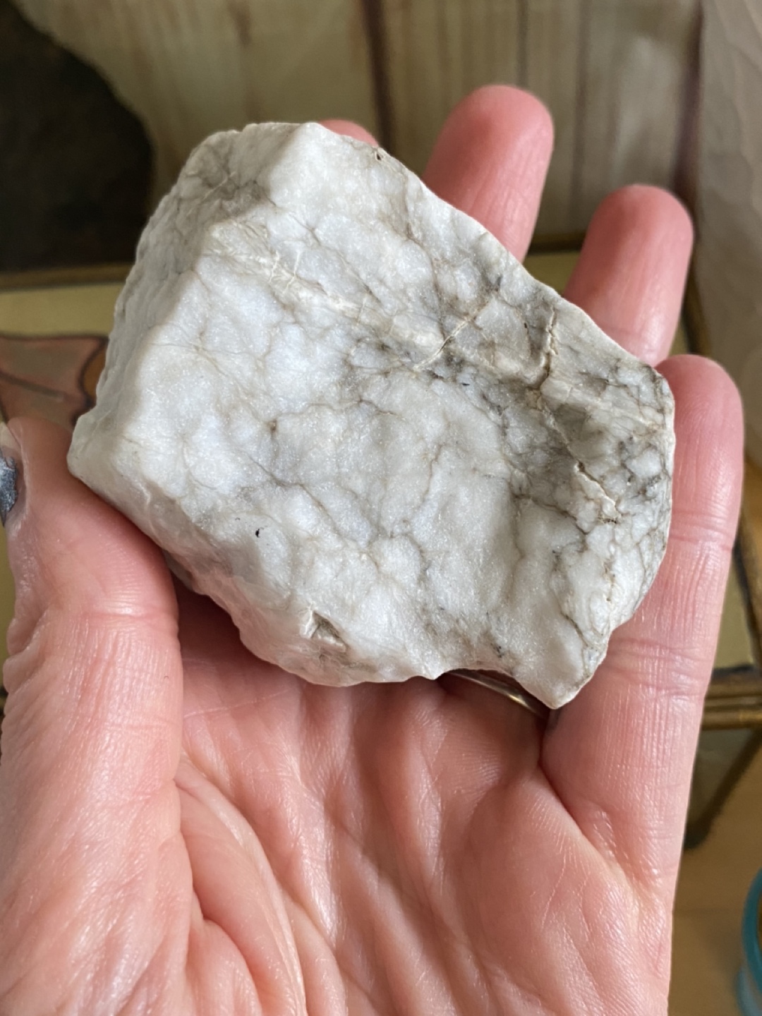 Raw Freeform Howilite Chunk thumbnail