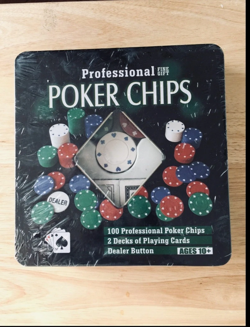 Poker chips kit $25, fine gift.Brand new, Sealed - photo 4