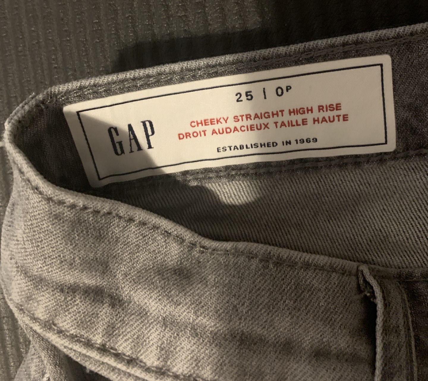 GAP High Rise Cheeky Straight Jeans with Washwell - photo 4