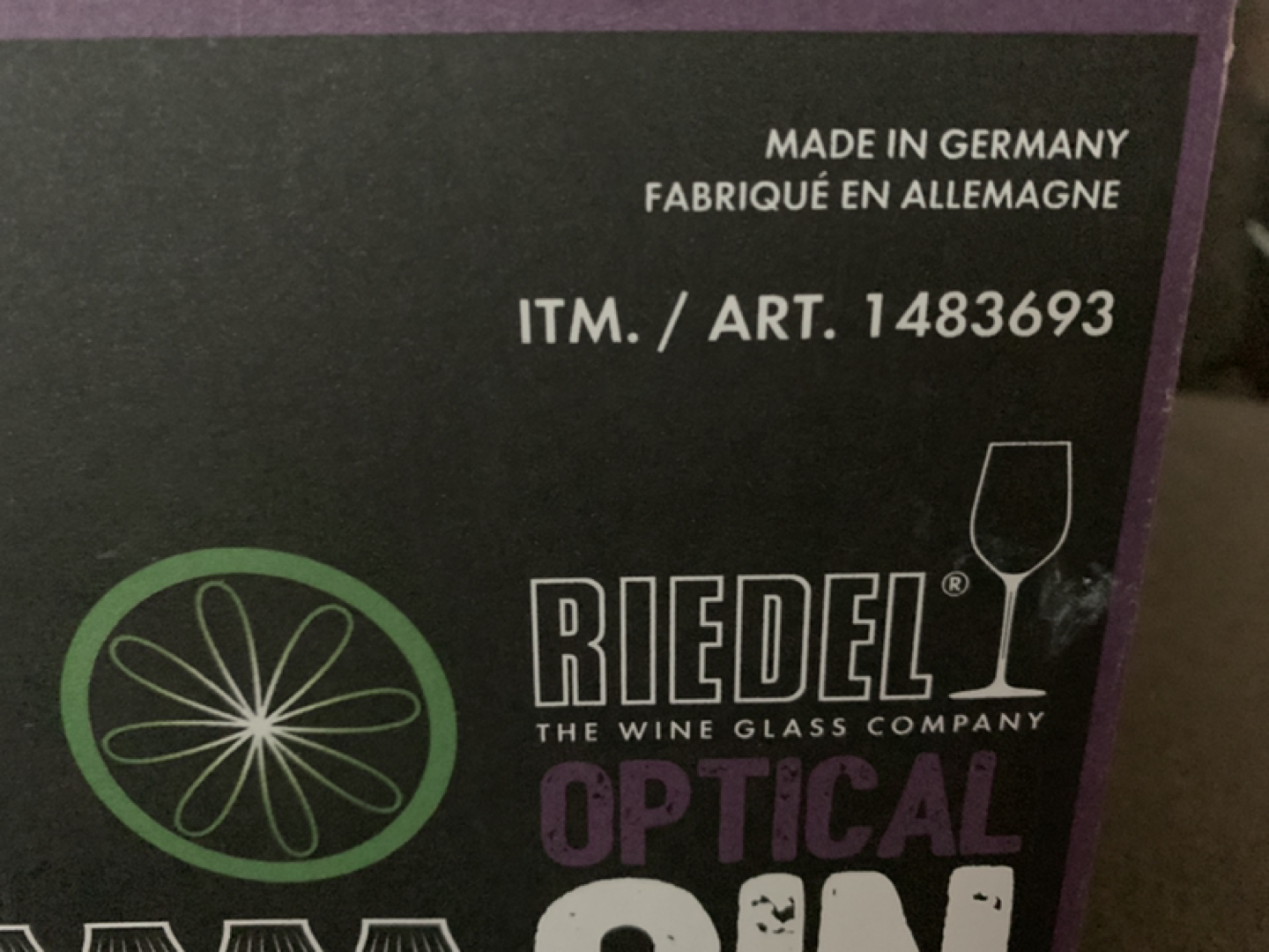 Crystal Gin Glass / Made in Germany image indicator(8)