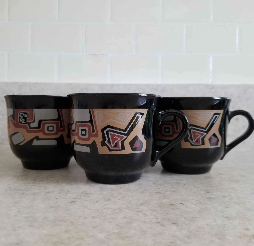 Coffee cups set of 4 #freecycle thumbnail