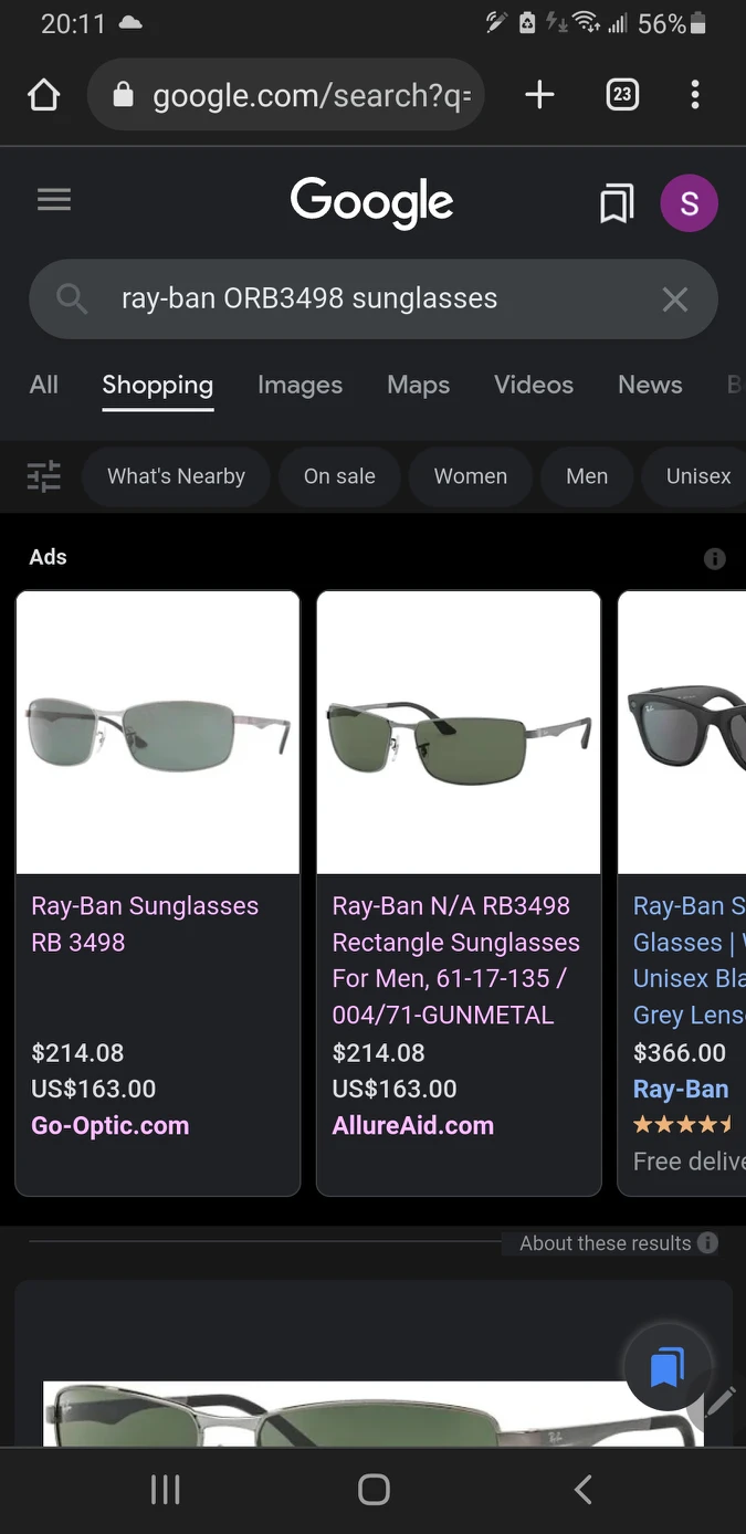 Authentic Men's Ray-Bans - photo 4