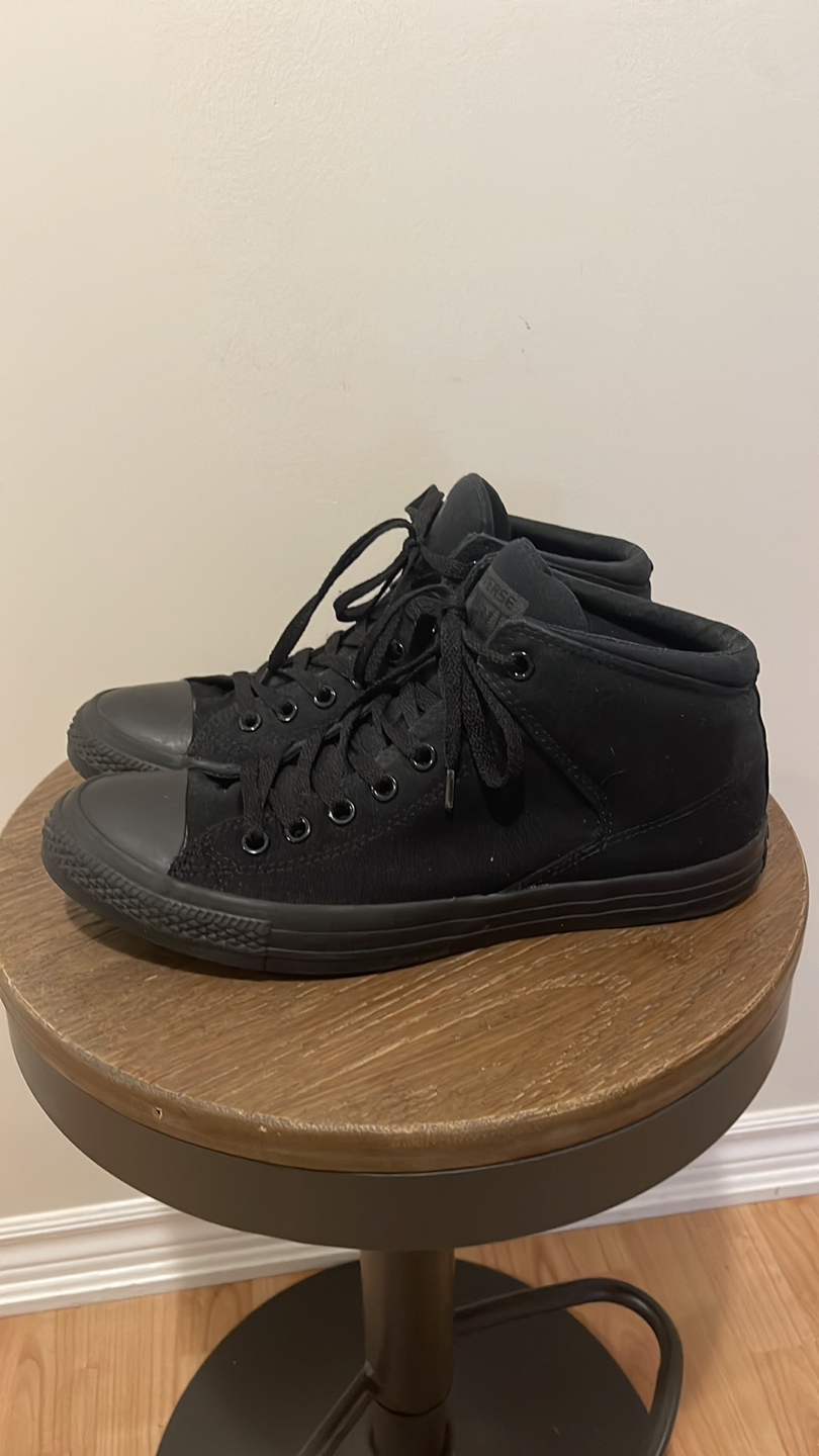 Converse Chuck Taylor All Star High Street Canvas - Black (US11) thumbnail
