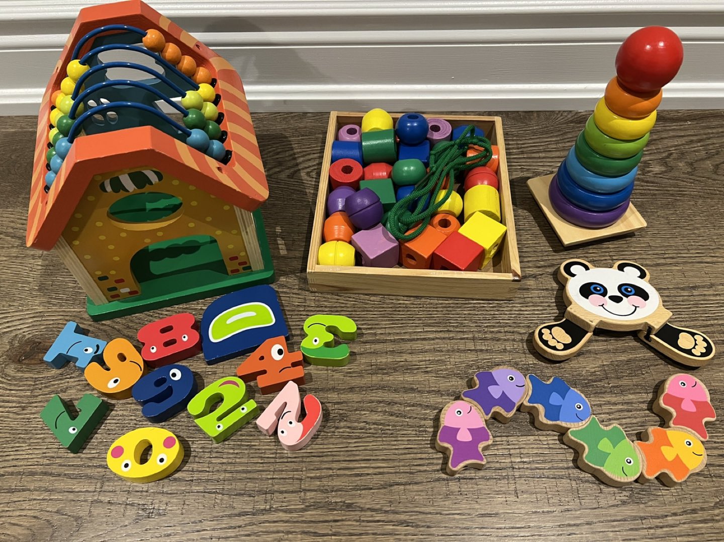 Melissa and Doug wooden toys