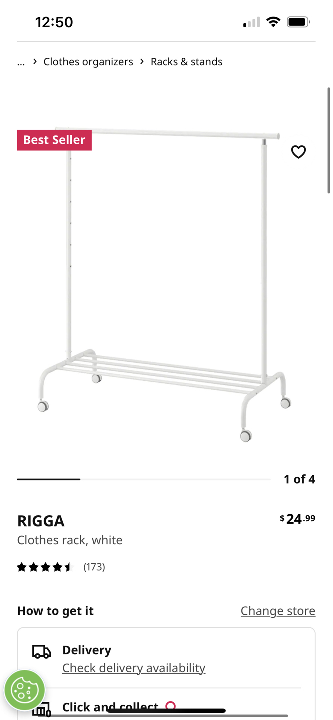 FREE - ikea best selling clothing rack