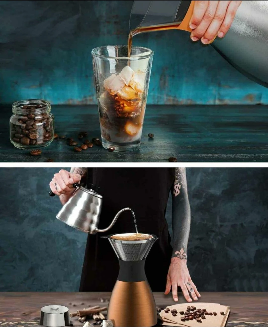 BRAND NEW IN BOX Asobu thermal coffee pour over - photo 2