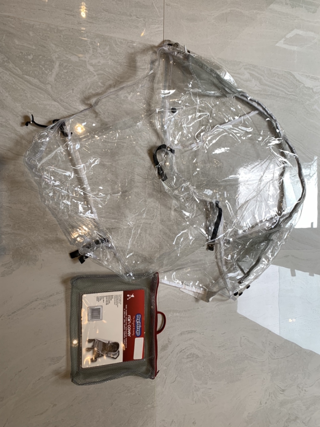 Peg Perego stroller rain cover thumbnail