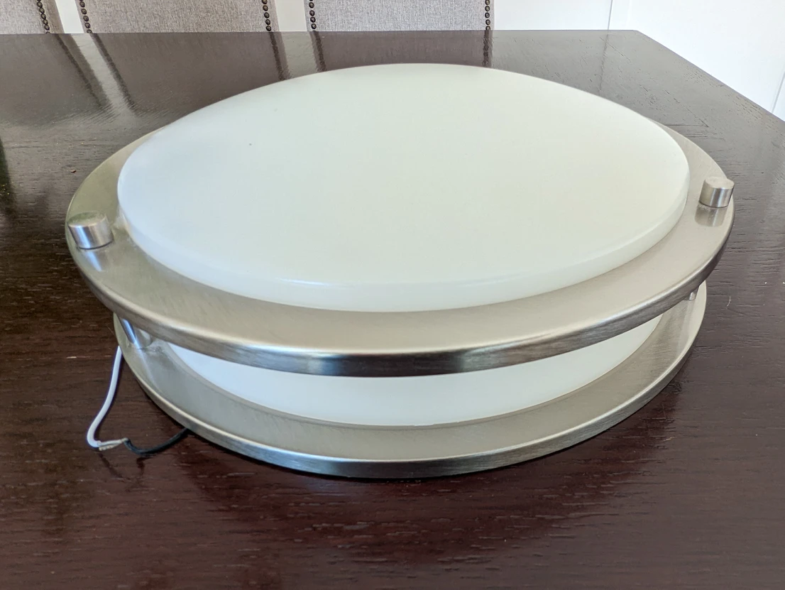 LED flush mount 12 inch ceiling light #freecycle thumbnail