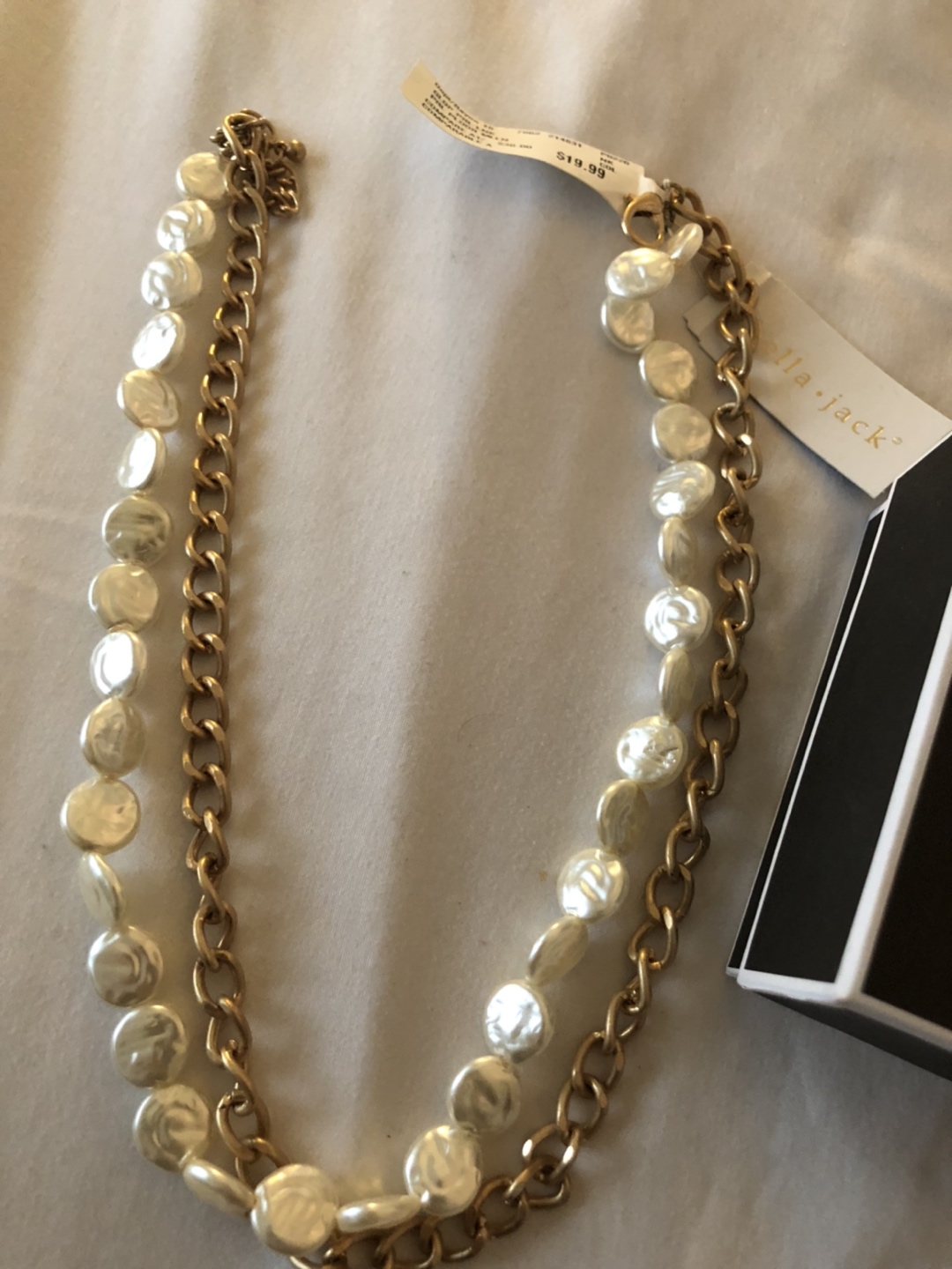 New with tags pearl necklace from winners - photo 4