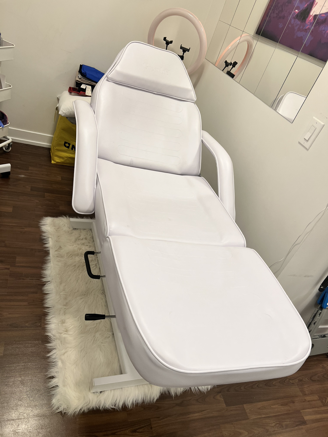 White Hydrolic Spa Massage Tattoo Bed - photo 2