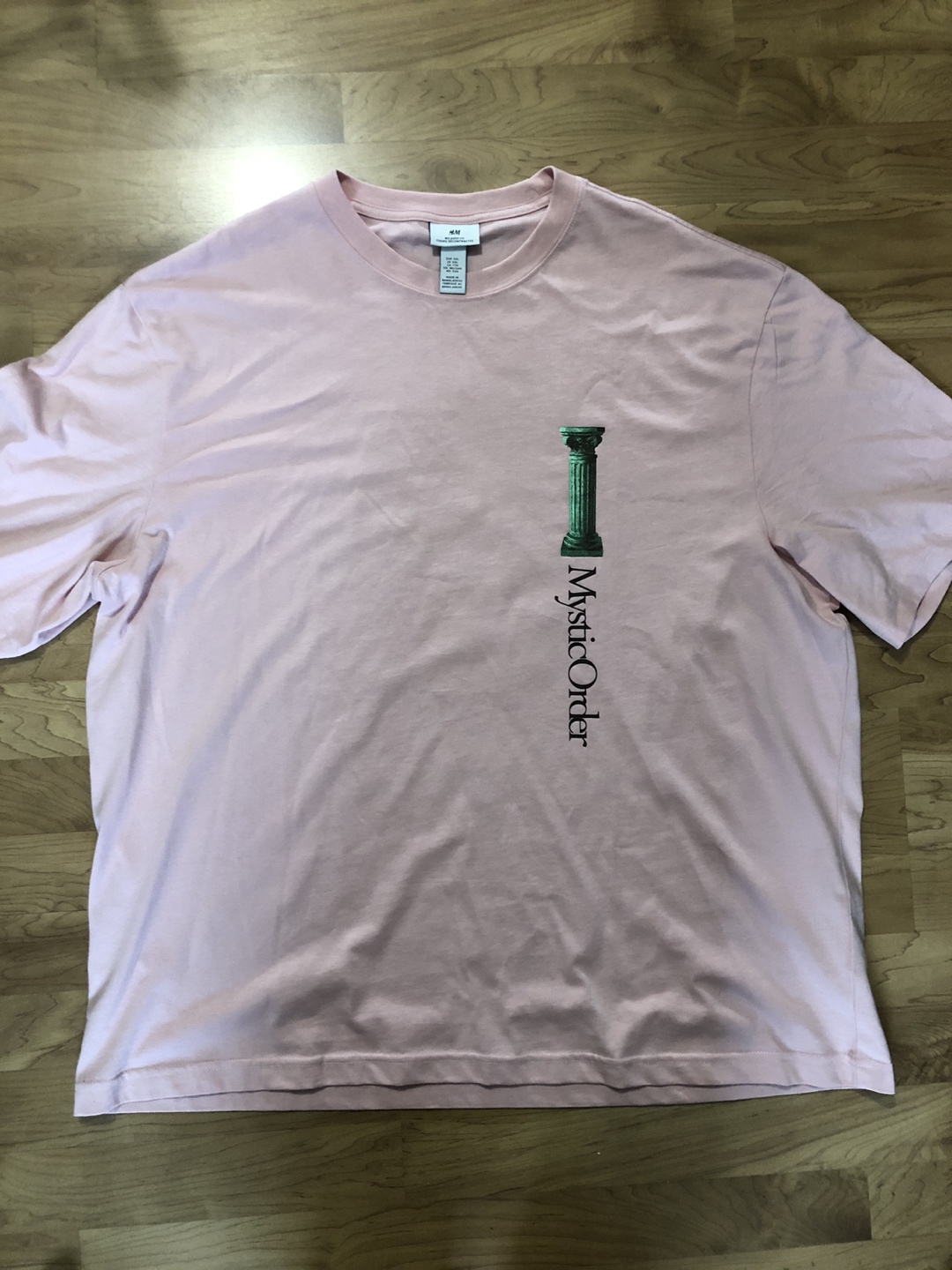 H&M pink tee - size XXL image indicator(2)