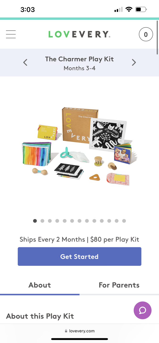 Lovevery Charmer Play Kit 3-4 Months - photo 2