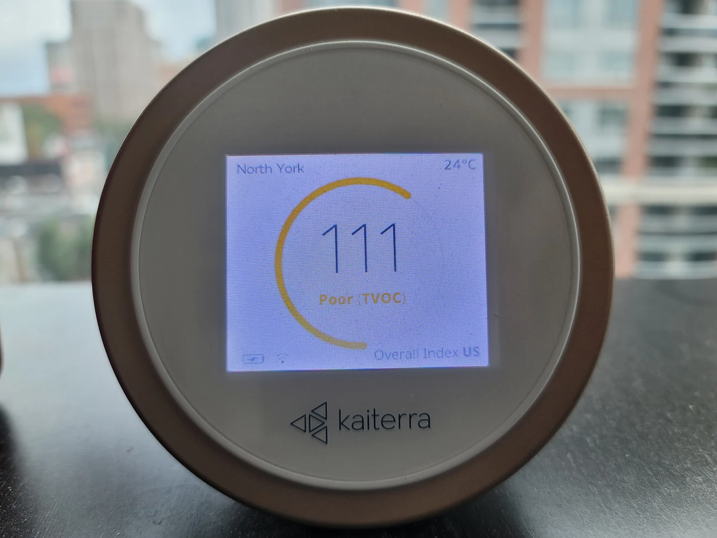 Kaiterra air quality monitor
