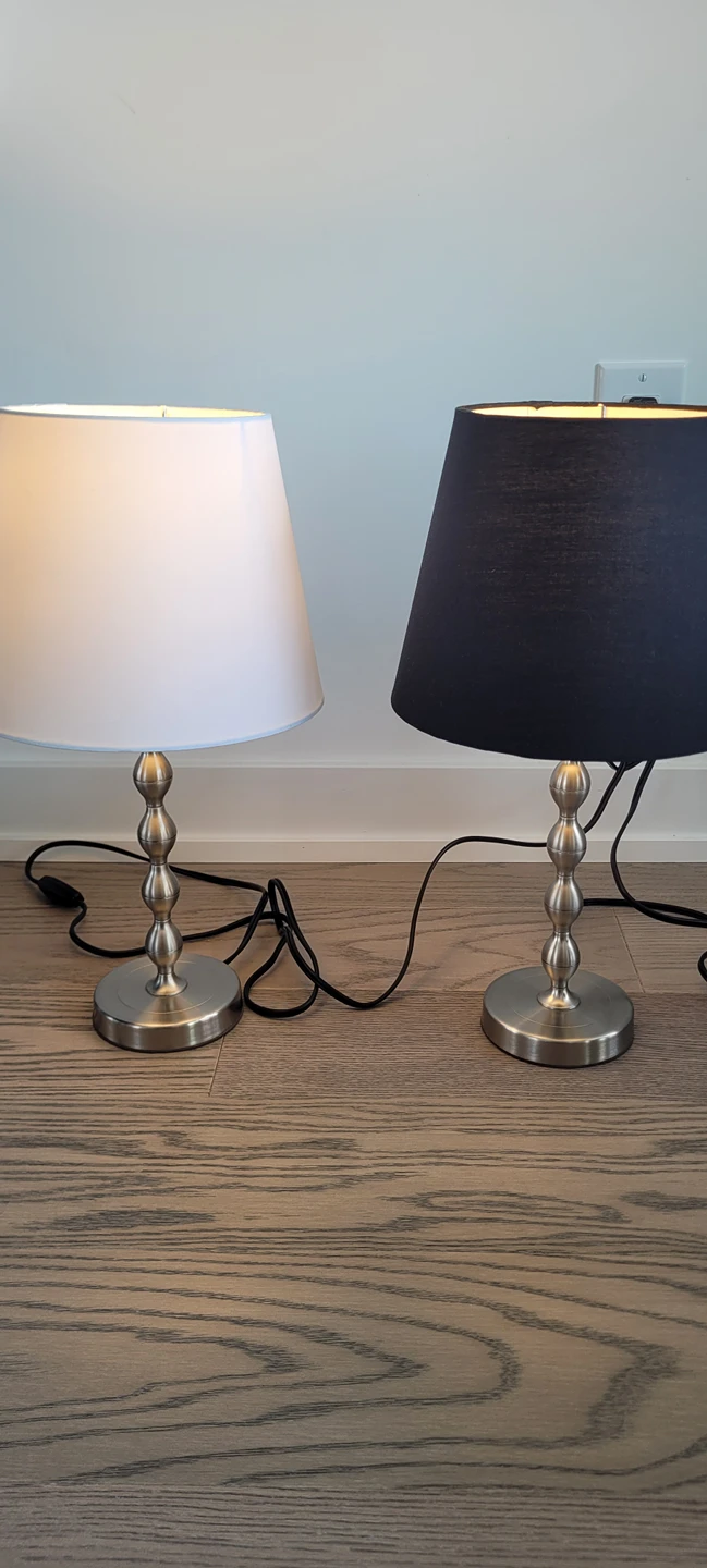 TWO IKEA TABLE LAMPS FOR SALE