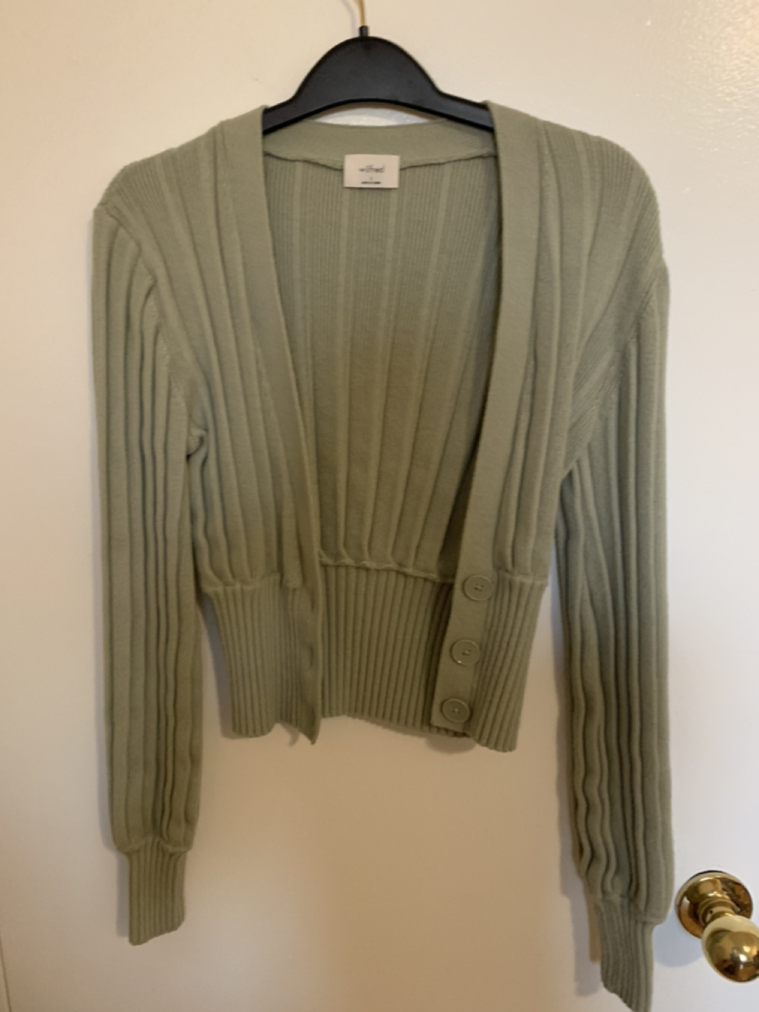 Wilfred plunge cardigan thumbnail