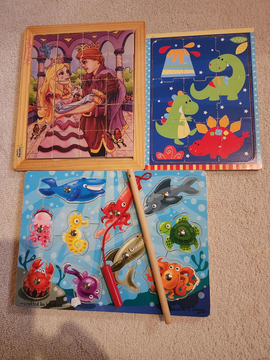 EUC - Wooden puzzles - photo 2