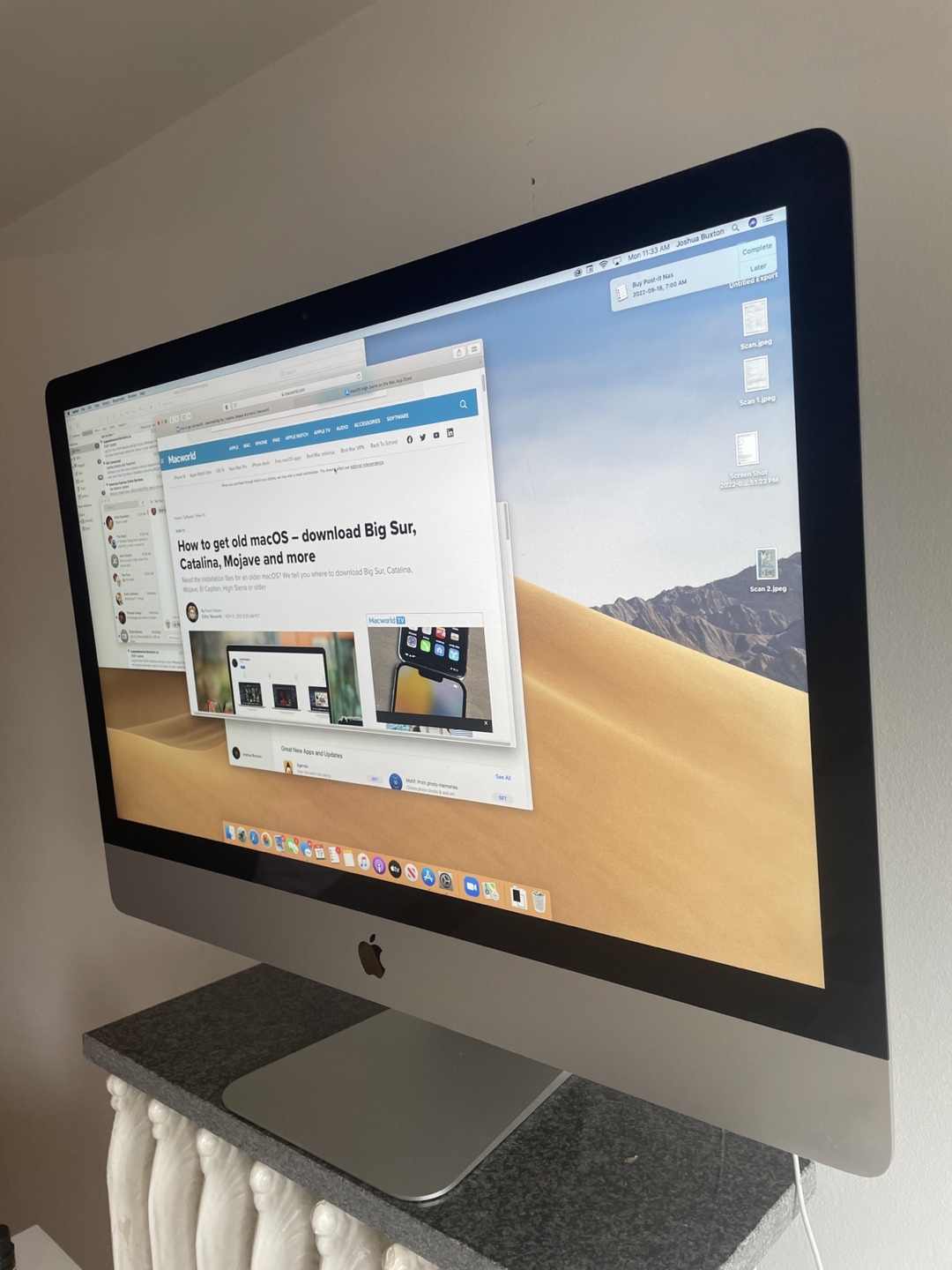 iMac 1 TB Storage 8 GB RAM + Mouse + Wireless Keyboard