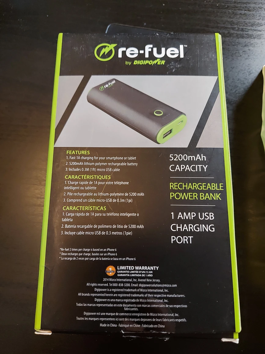 Re-fuel rechargeable power bank - photo 2