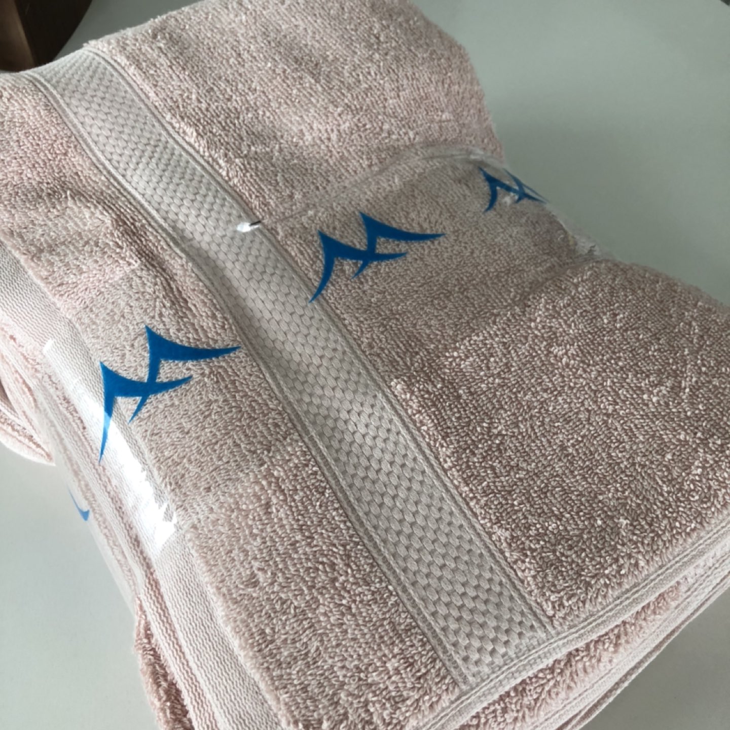 New | Large light pink bath towels | 30”x50” - photo 3