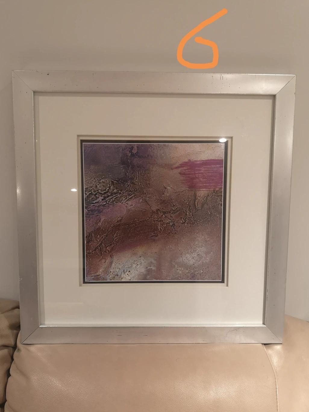 prints, frames and a mirror - photo 3