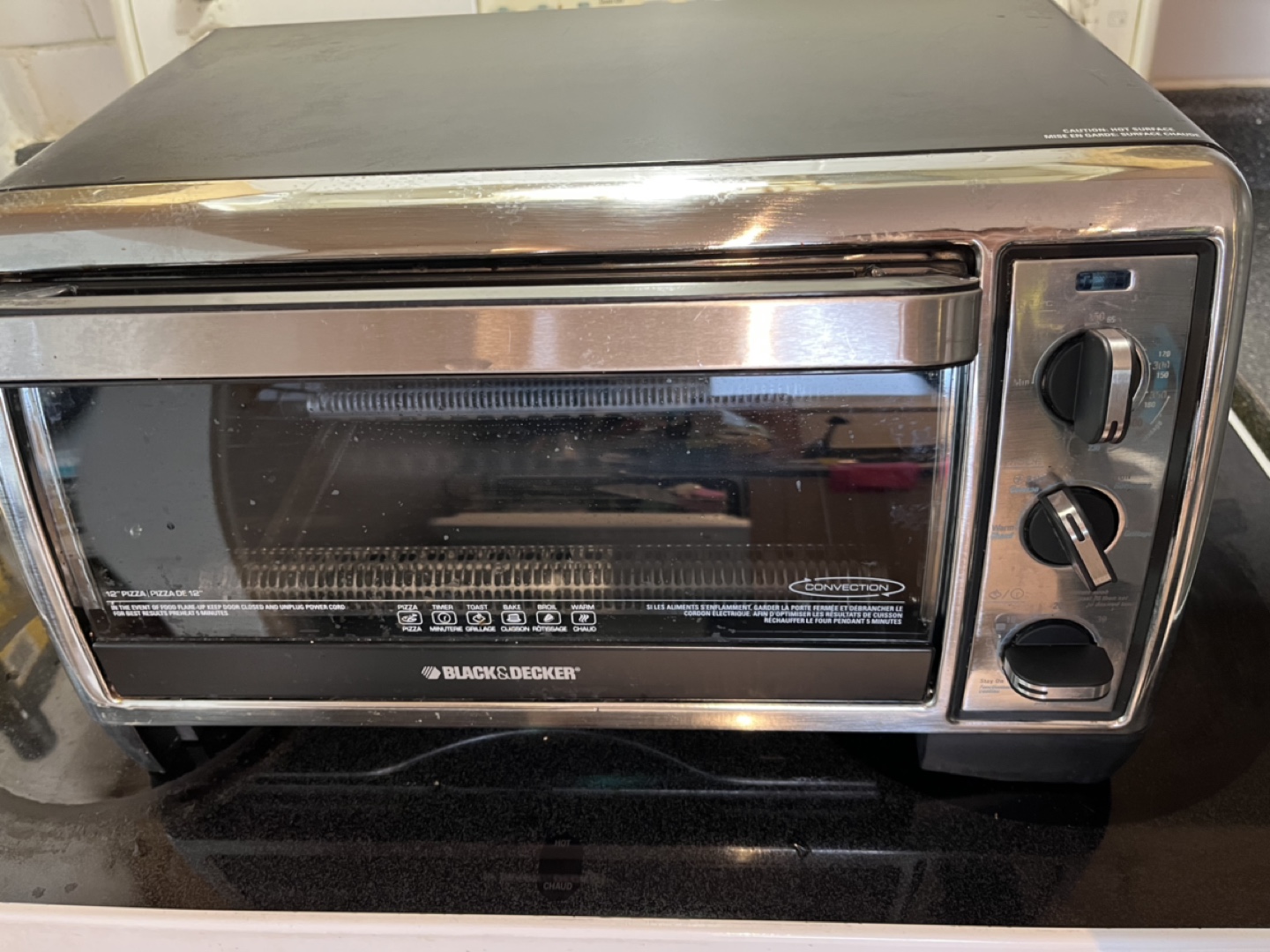Black&Decker Convection oven,  12” pizza thumbnail