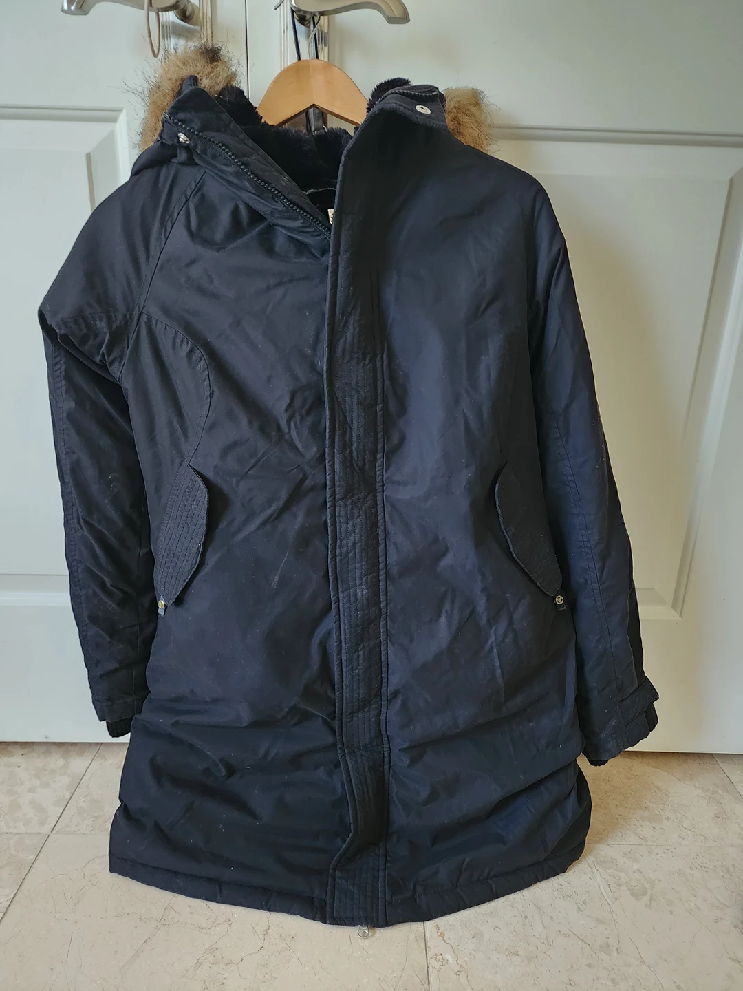 TNA parka from Aritzia