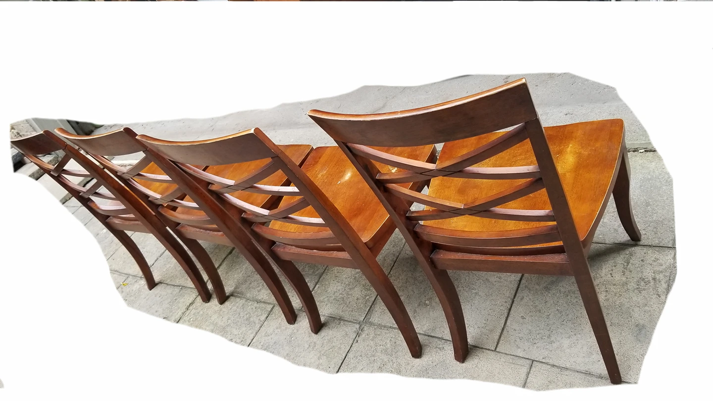 Solid Wood Dining Chairs. Set of 4 image indicator(4)