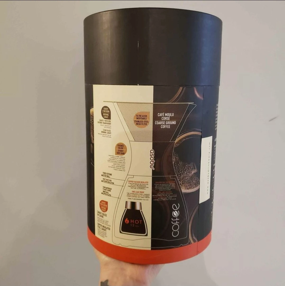 BRAND NEW IN BOX Asobu thermal coffee pour over - photo 3