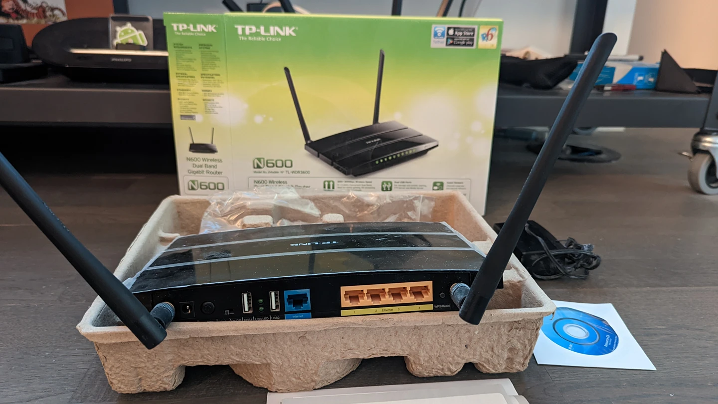 TP-Link N600 dual band router - photo 3