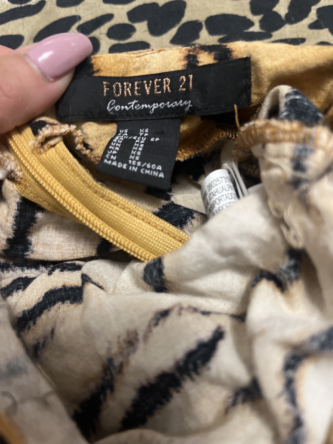 Forever 21 leopard skirt image indicator(2)