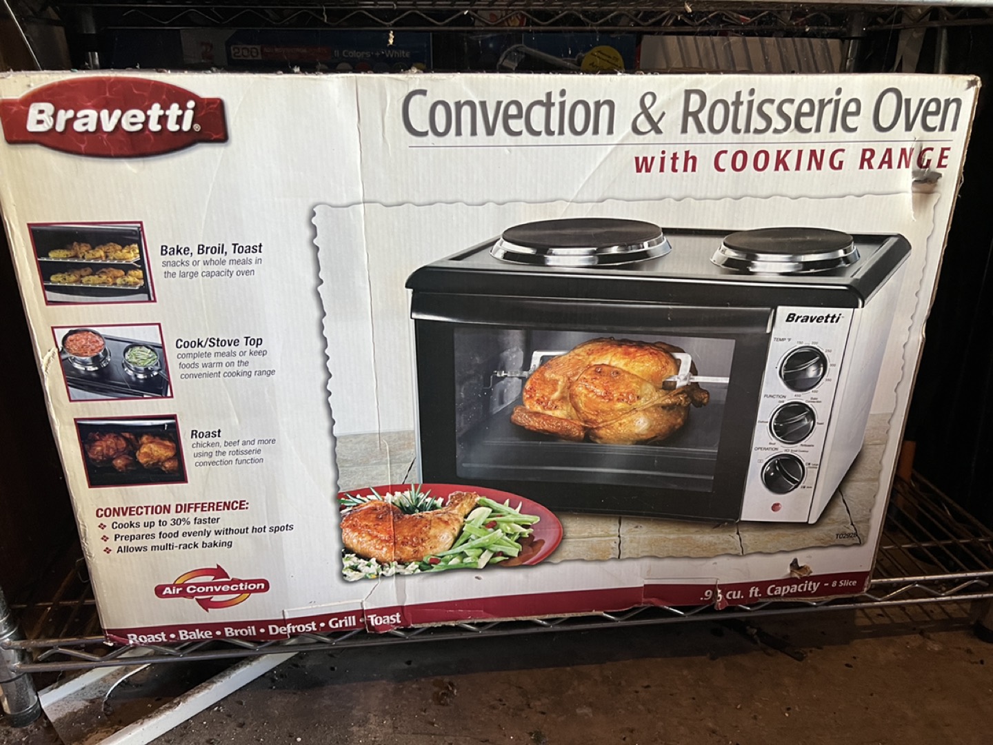 Convection & Rotisserie Oven BNIB