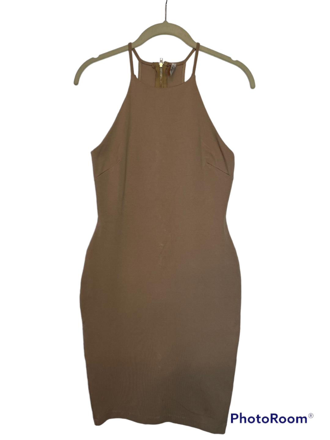 Small Nude Body Con Dress thumbnail
