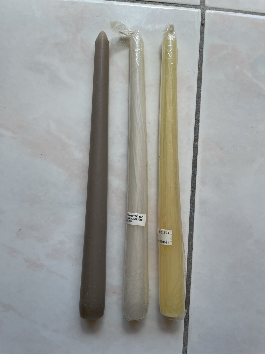 #freecycle 3 candles