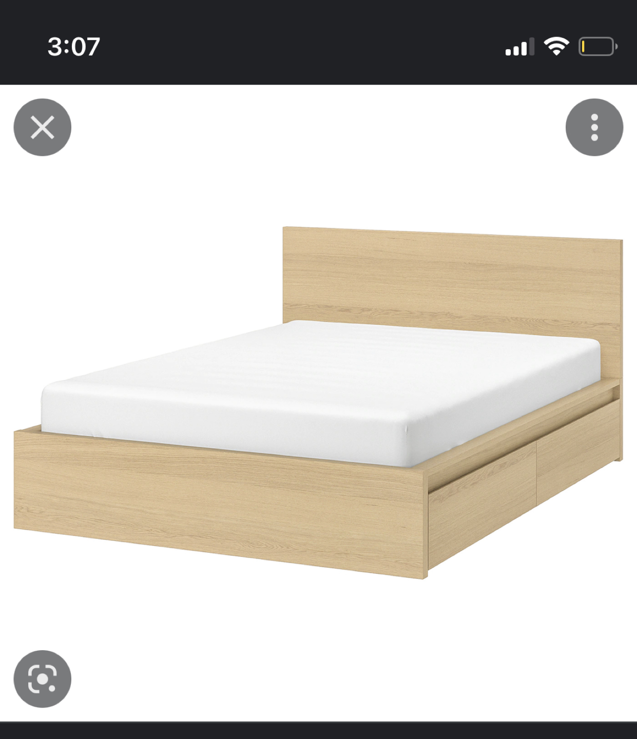 IKEA malm bed double