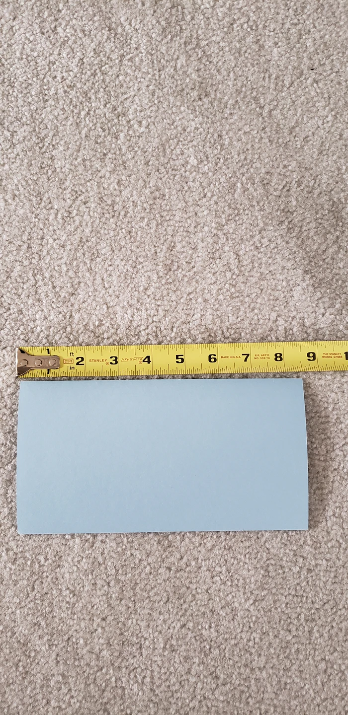 Blue cardstock paper image indicator(5)