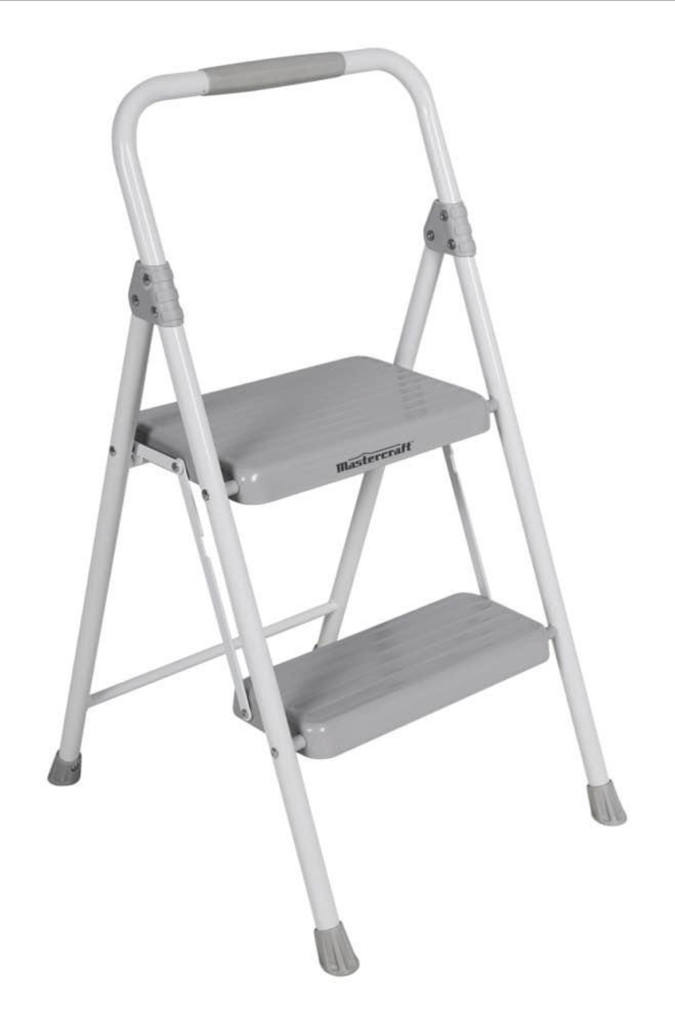 Mastercraft 2-Step Metal Folding Step Stool - photo 2