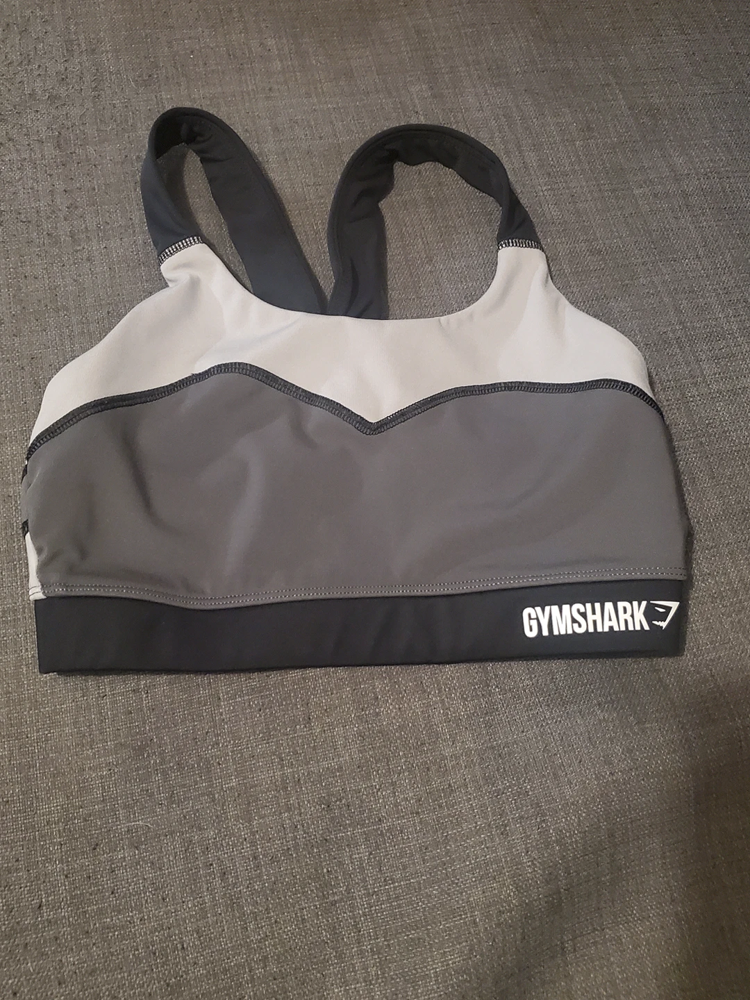 gymshark xs sport bra gray thumbnail