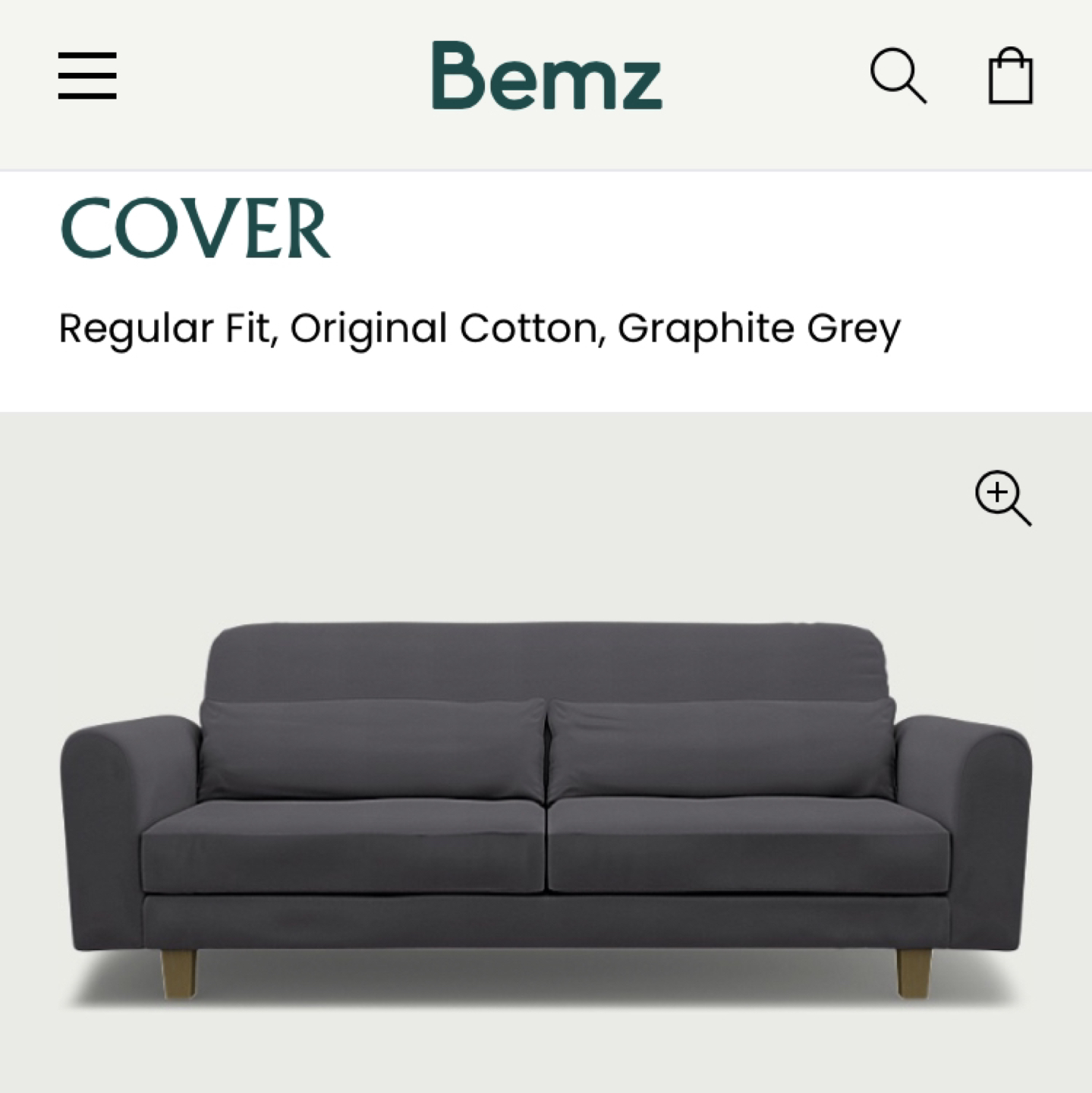 IKEA Sofa - Nikkala Grey 3 Seater - photo 4