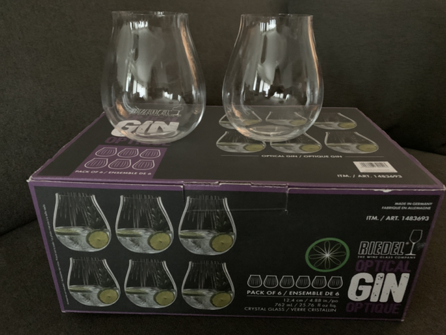 Crystal Gin Glass / Made in Germany image indicator(6)
